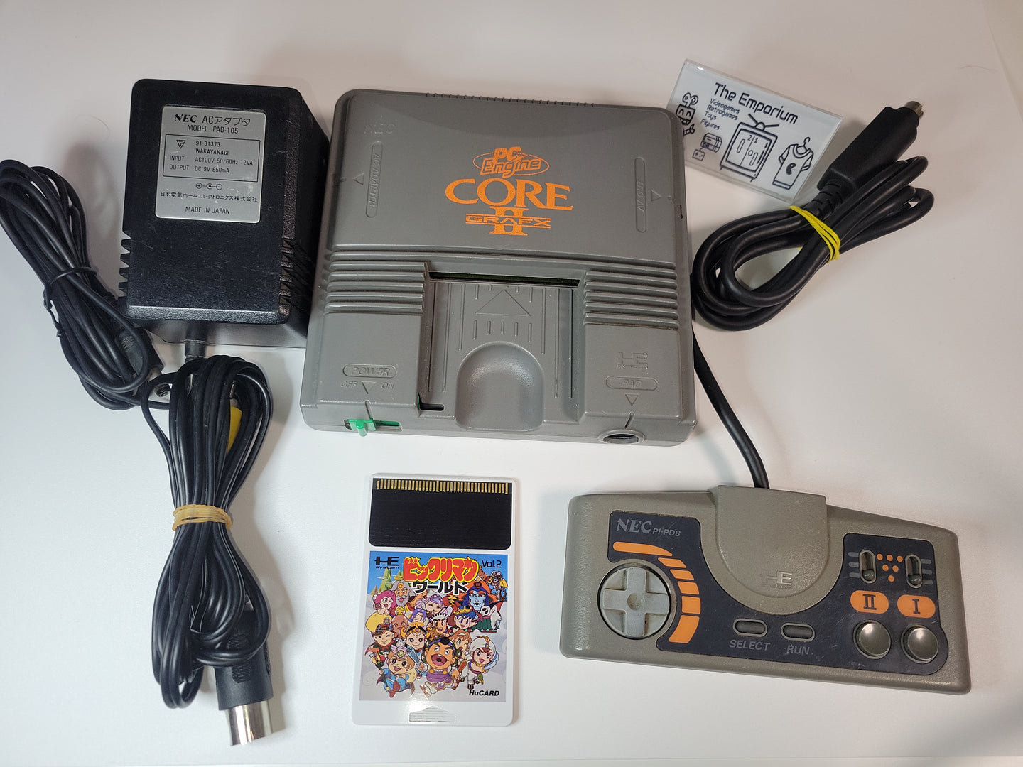 Pc Engine CoreGrafxII console  - Nec Pce PcEngine