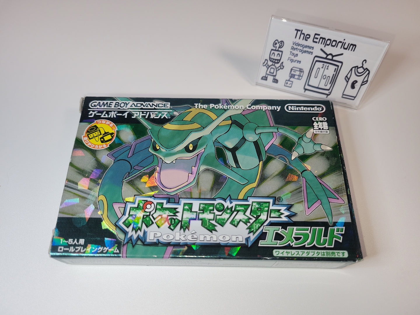 Pokemon Emerald - Nintendo GBA GameBoy Advance