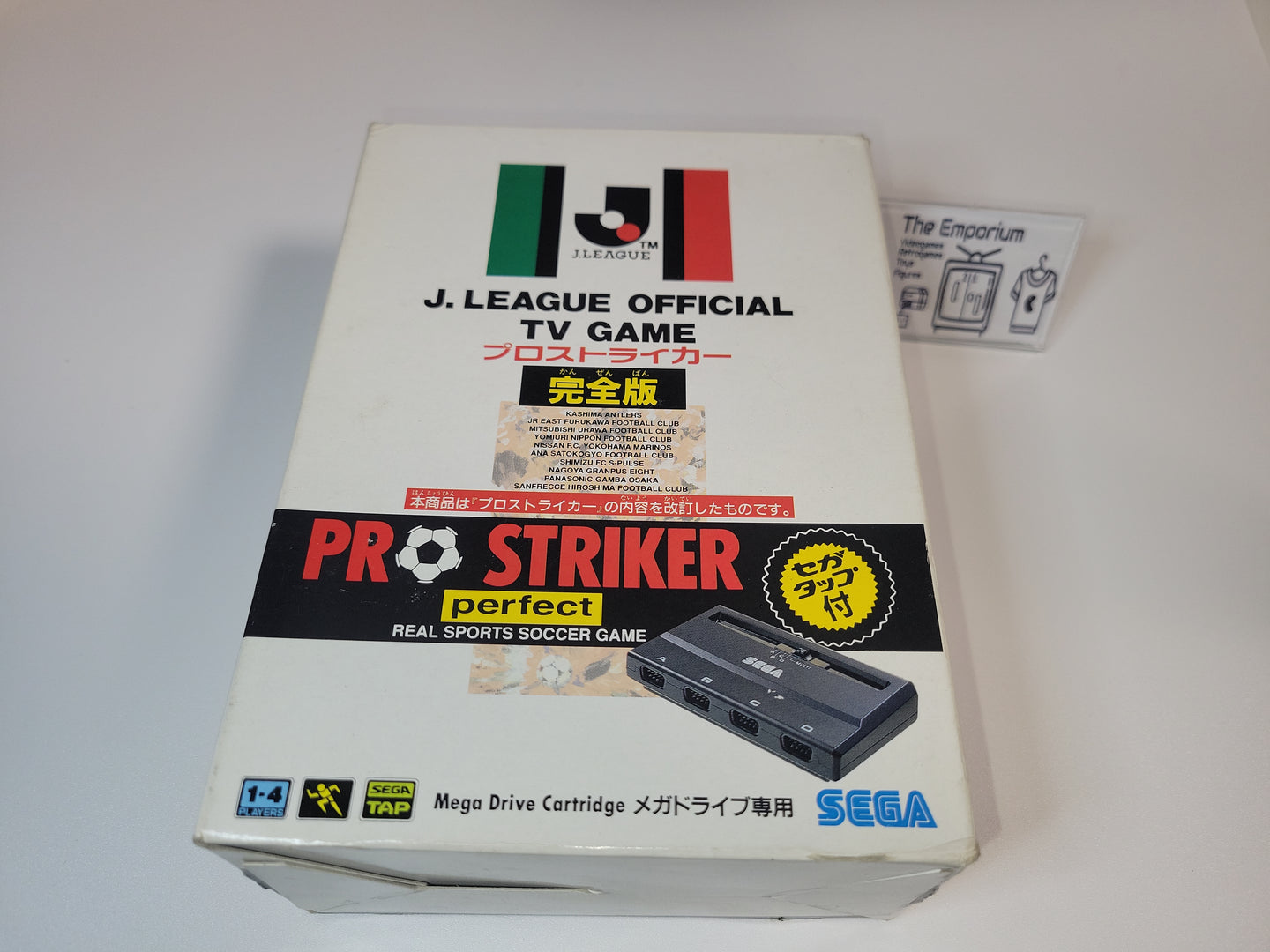 J League Pro Striker complete version - Sega MD MegaDrive