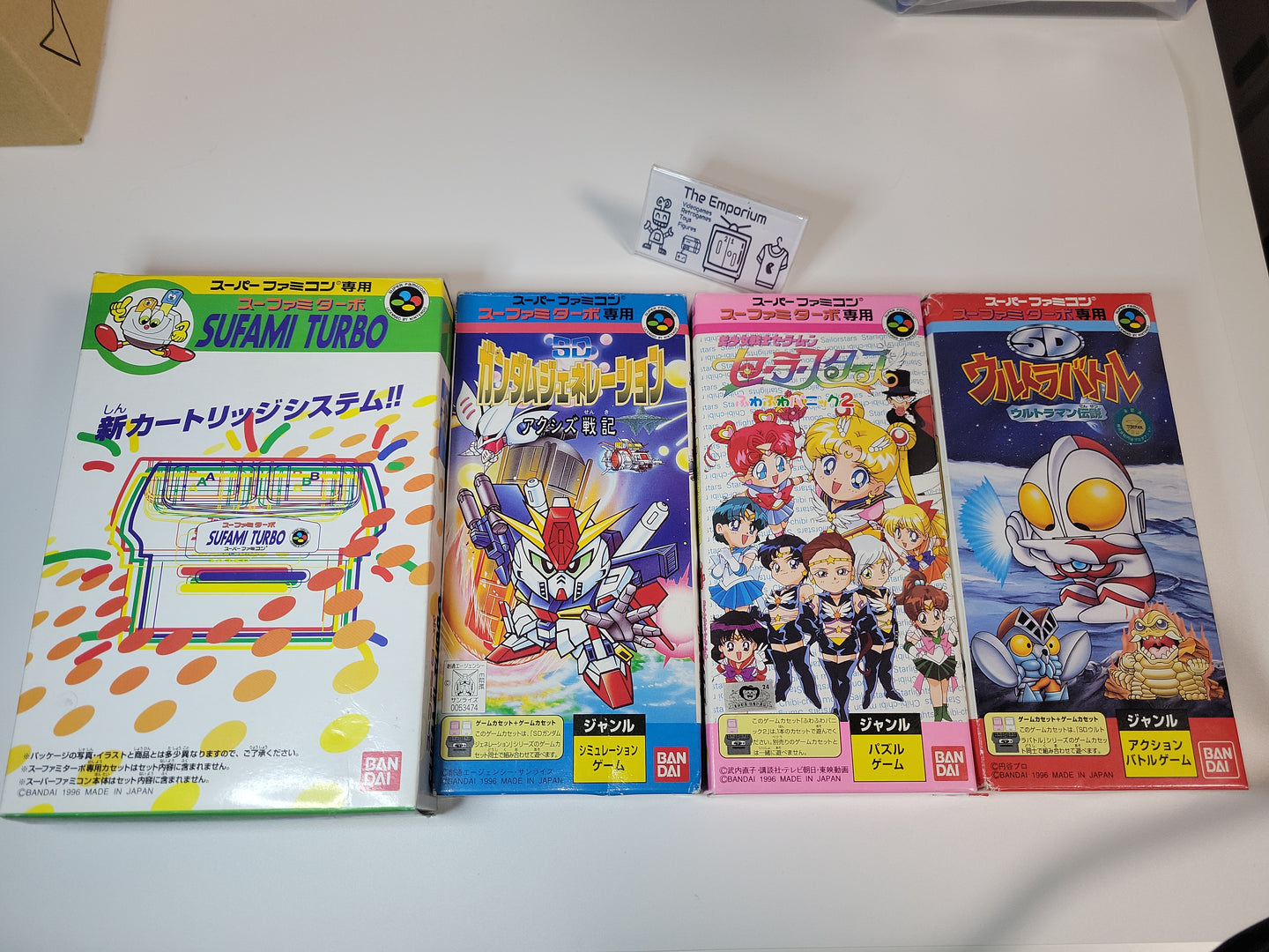 Sufami Turbo + 3 Games - Nintendo Sfc Super Famicom