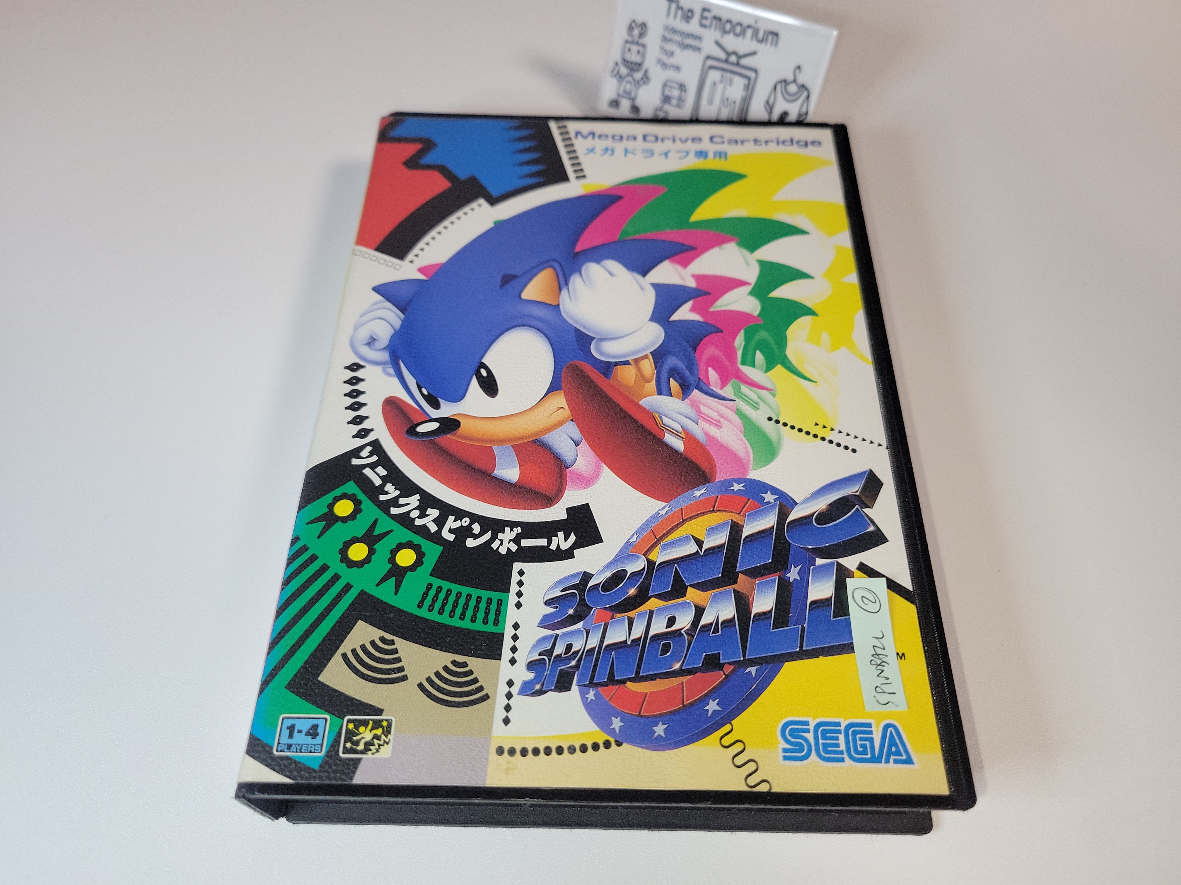 Aimant Frigo Sonic Spinball - Sega Mega Drive - Neuf - Parfait Pour Les Fans De Rétro Gaming !
