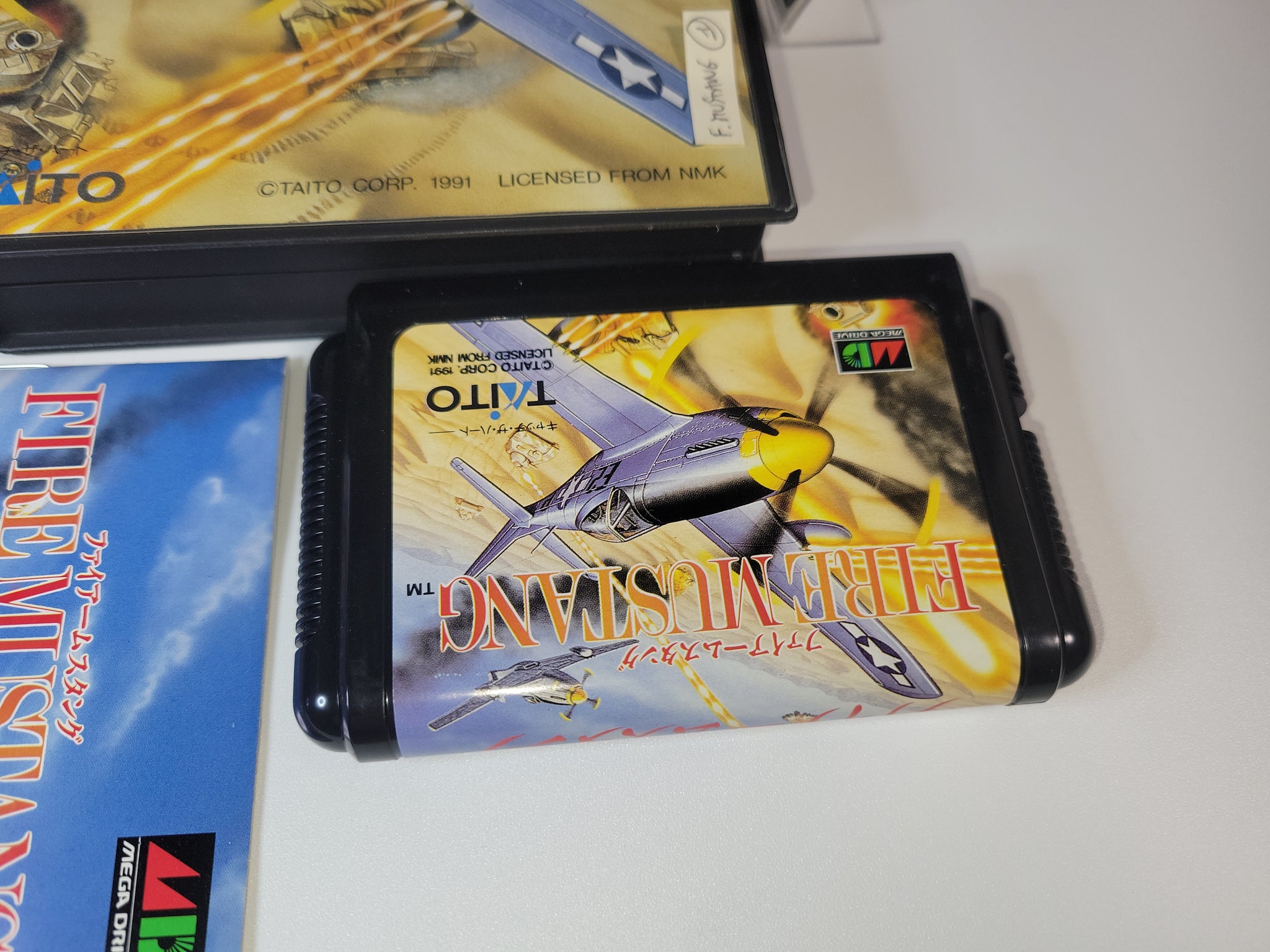 人気ブランドからコーディネートを探す MegaDrive MD Sega - Mustang Fire – RetroGames Emporium The シューティング
