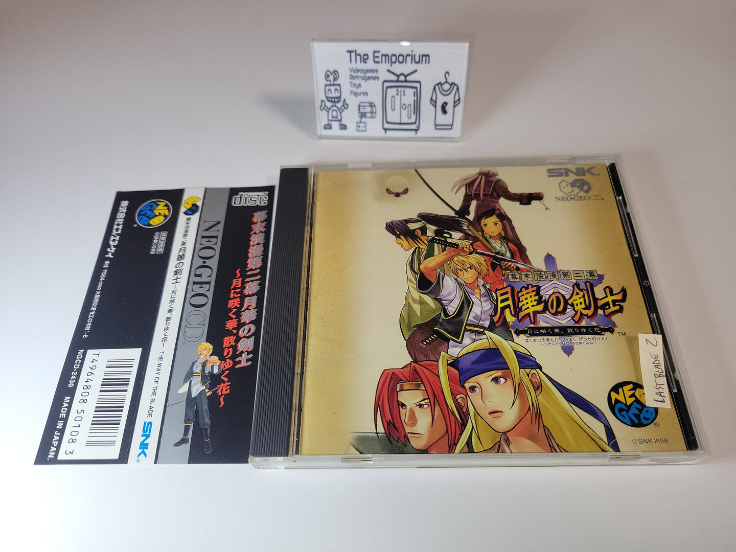 The Last Blade 2 -  Snk Neogeo cd ngcd