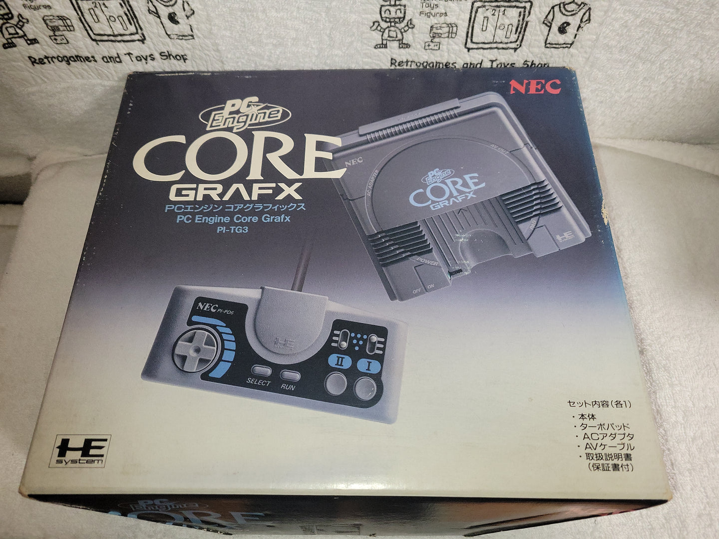 Pc Engine CoreGrafx Console - Nec Pce PcEngine