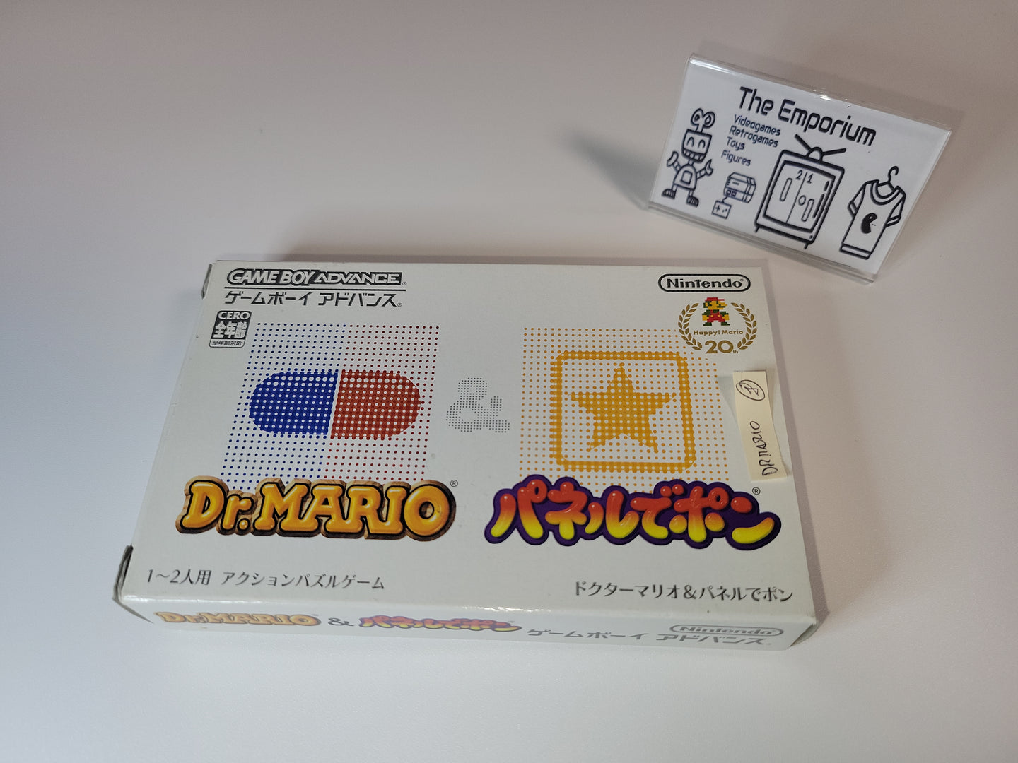 lee - Dr. Mario / Puzzle League - Nintendo GBA GameBoy Advance