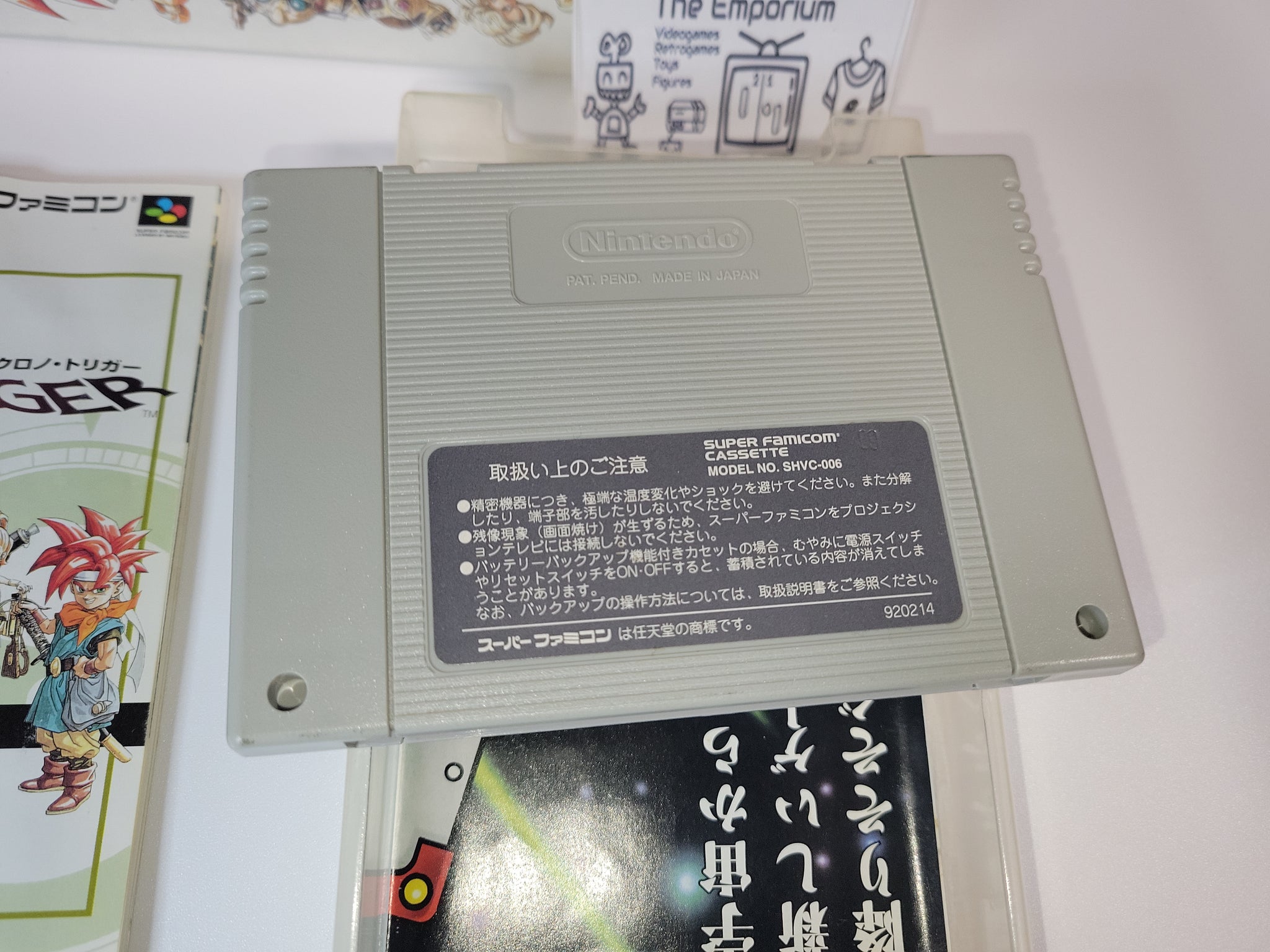 Chrono Trigger Nintendo Super Famicom Squaresoft SFC Jap JP Original Chrono Trigger Nintendo Super Famicom Squaresoft SFC Jap JP Original