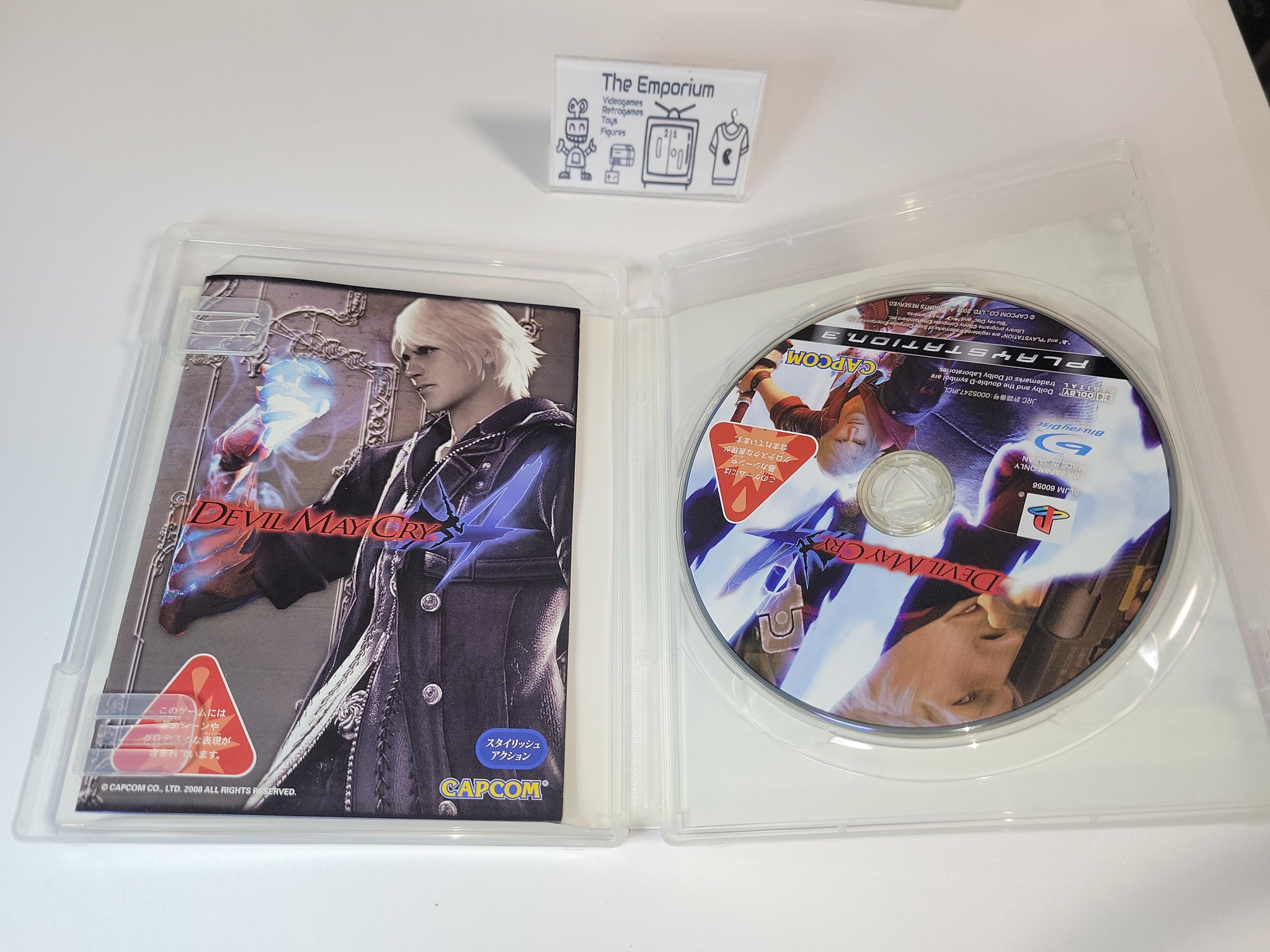 Jeu Devil May Cry 4 - PlayStation 3 PS3 - Version US Complète - Très Bon état - PEGI 16