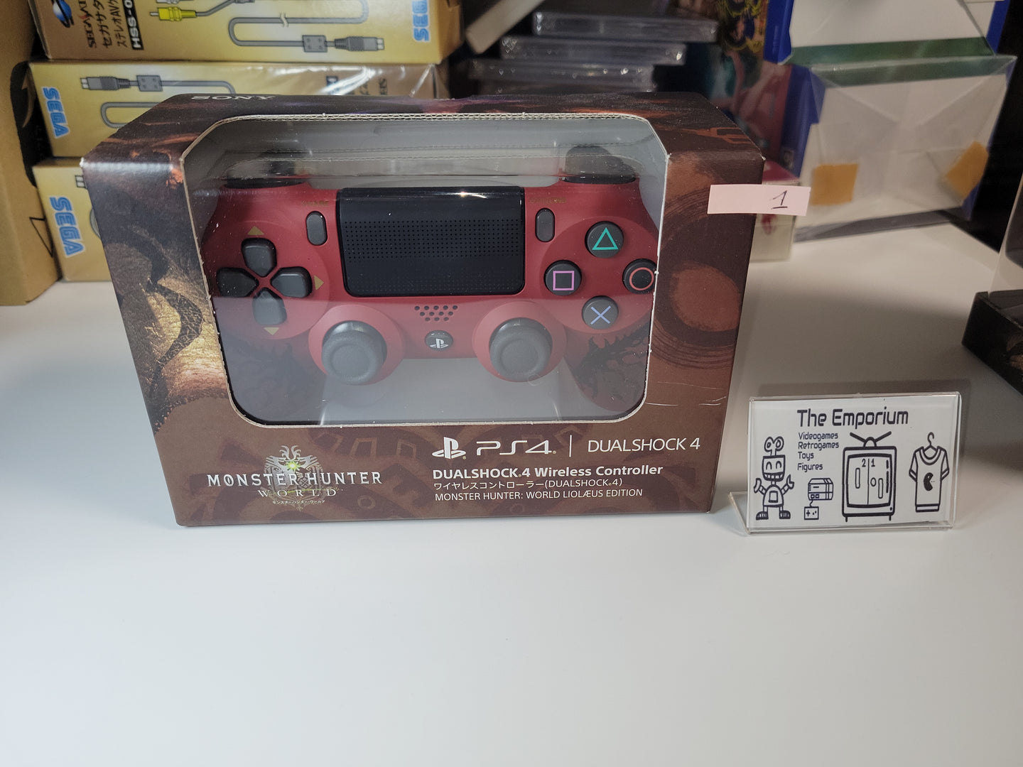 MONSTER HUNTER: WORLD LIOLAEUS EDITION (DUALSHOCK 4) controller NEW  sony playstation 4 japan emp22