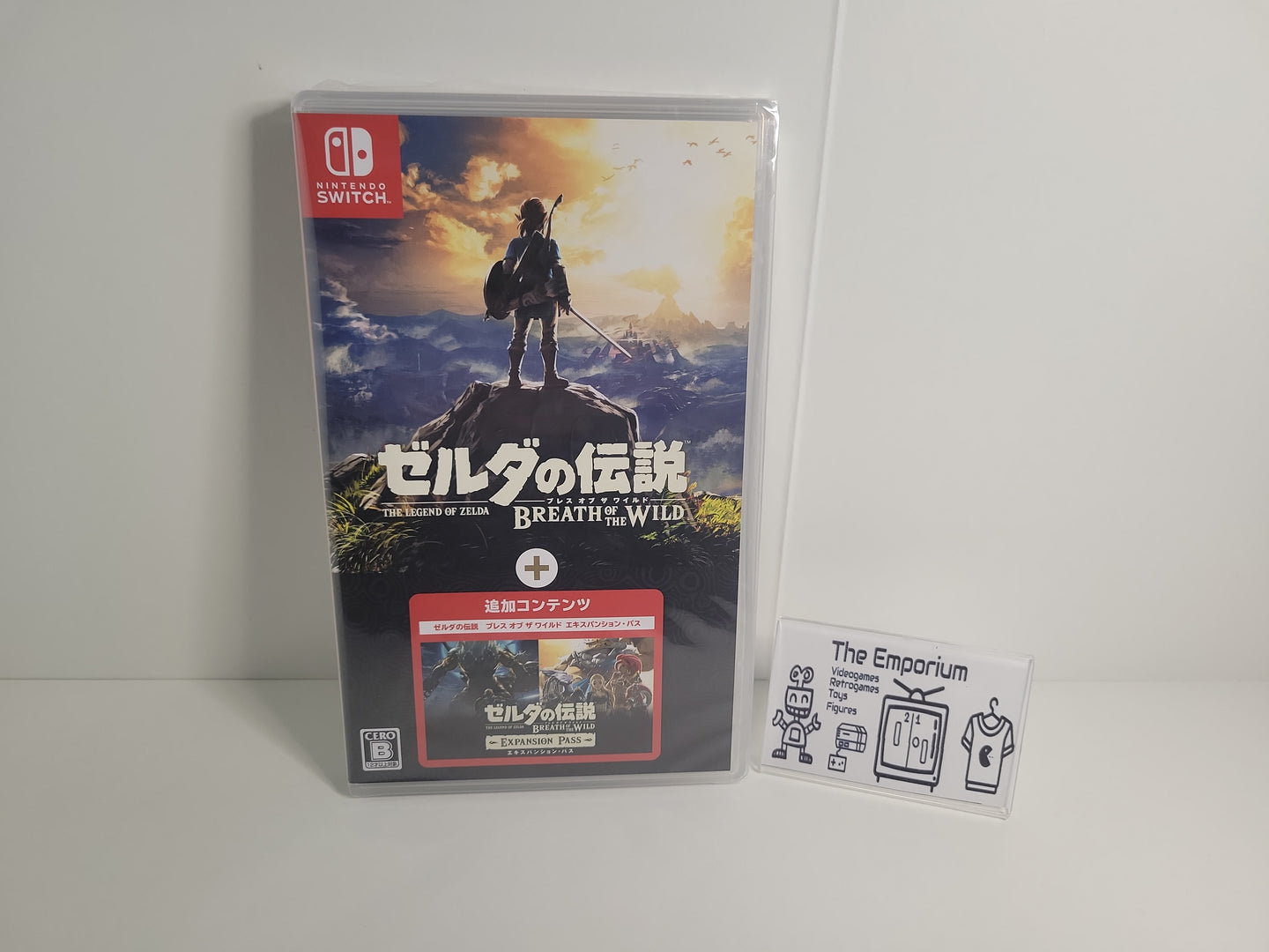 Zelda Breath of the wild  + expansion pass  - Nintendo Switch NSW