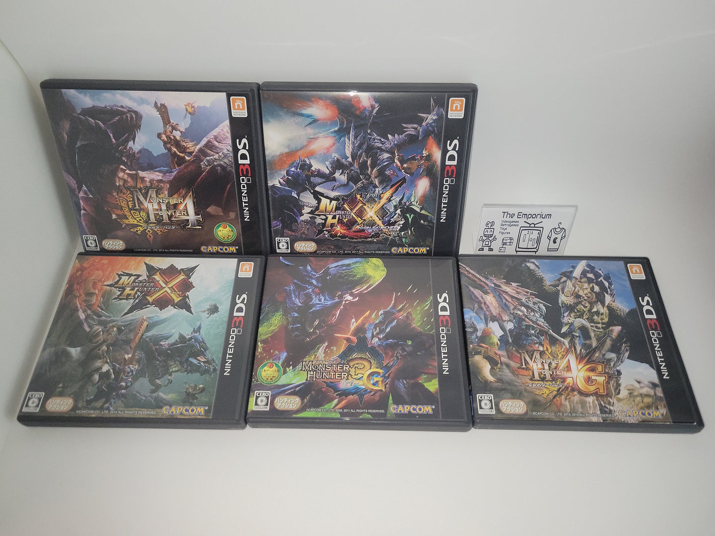 Monster Hunter Set (3g,4,4g,X,XX) - Nintendo 3Ds N3DS – The