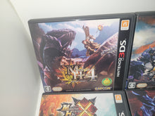 Load image into Gallery viewer, Monster Hunter Set (3g,4,4g,X,XX) - Nintendo 3Ds N3DS

