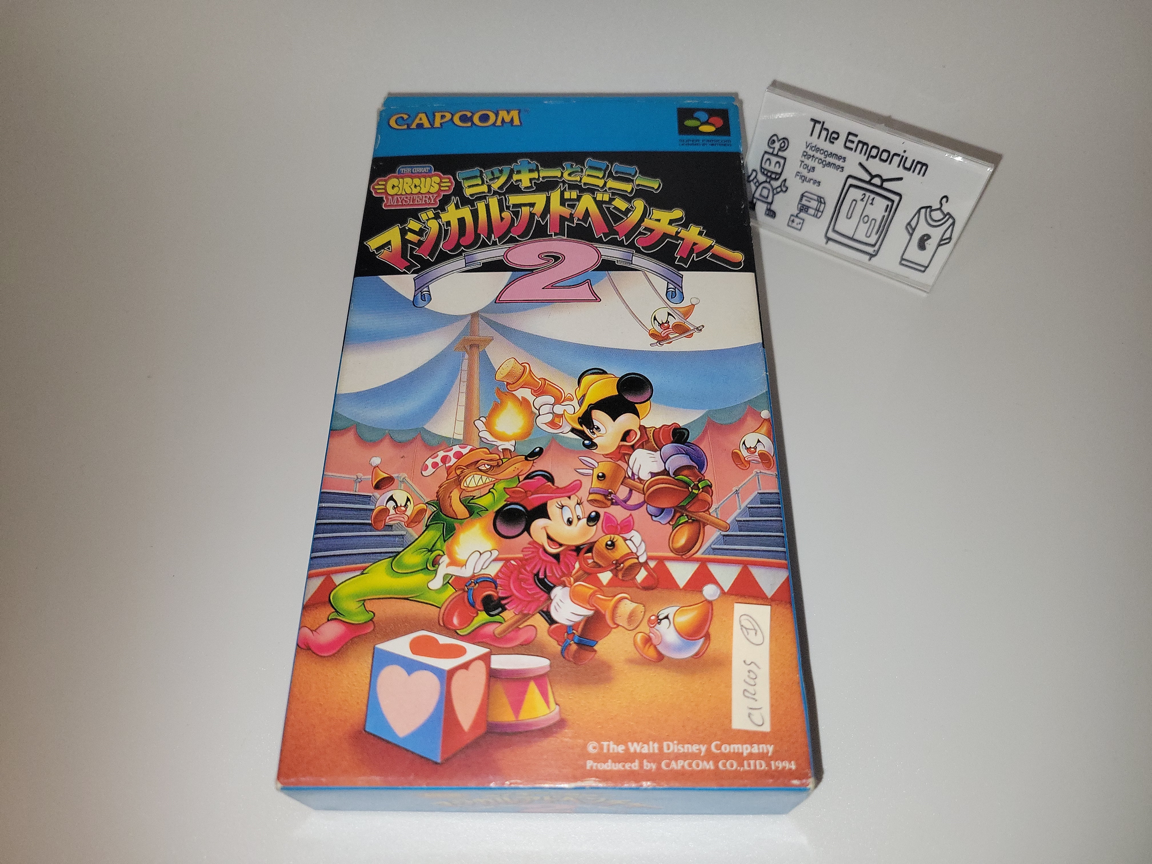 Mickey Magical Quest - Famicom Super Nintendo - JP Original ( USADO ) - Melhora o Preço Mickey Magical Quest - Famicom Super Nintendo - JP Original ( USADO ) - Melhora o Preço