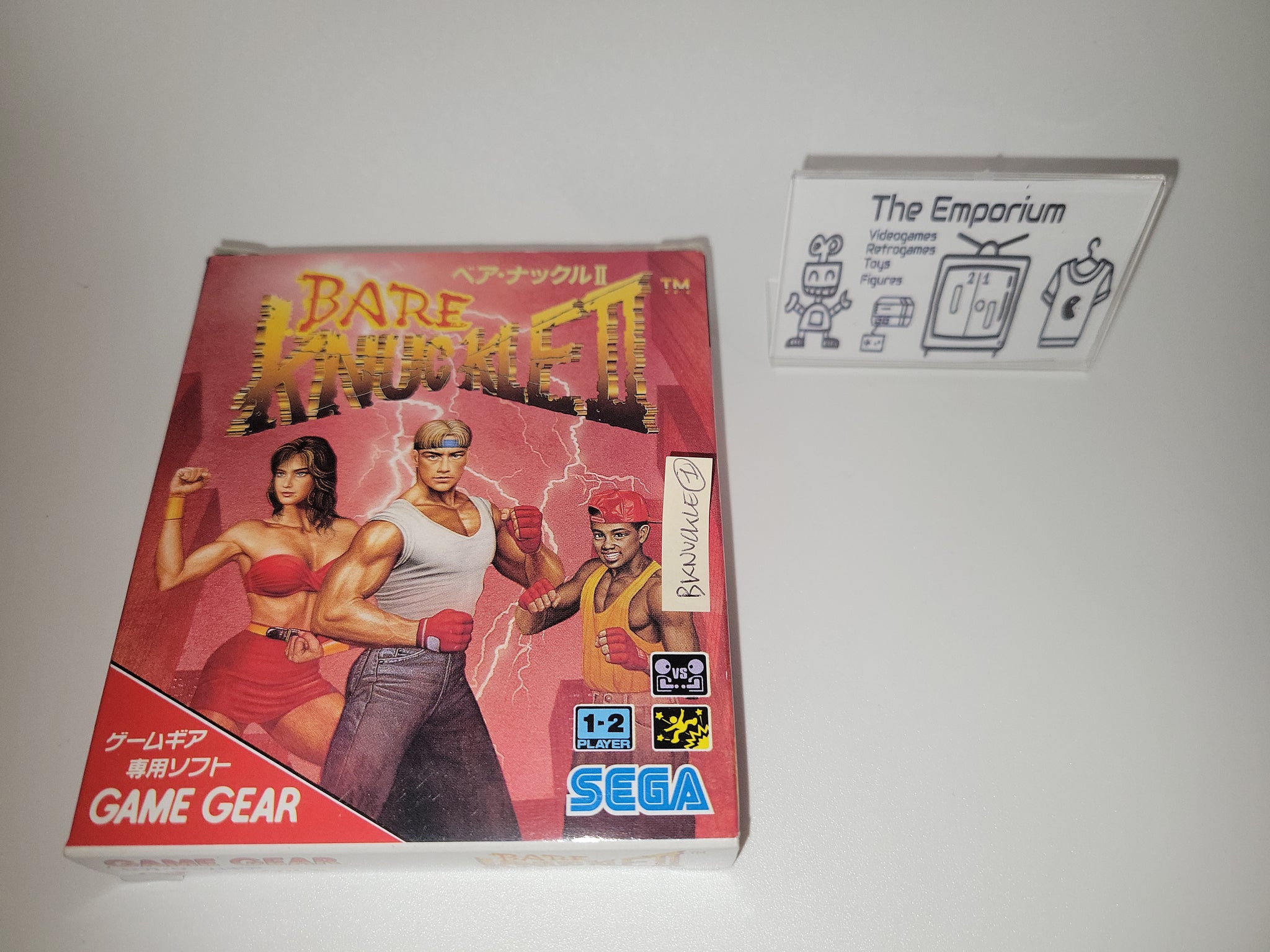 Bare Knuckle Sega Streets Of Rage Bare Knuckle II Sega GameGear