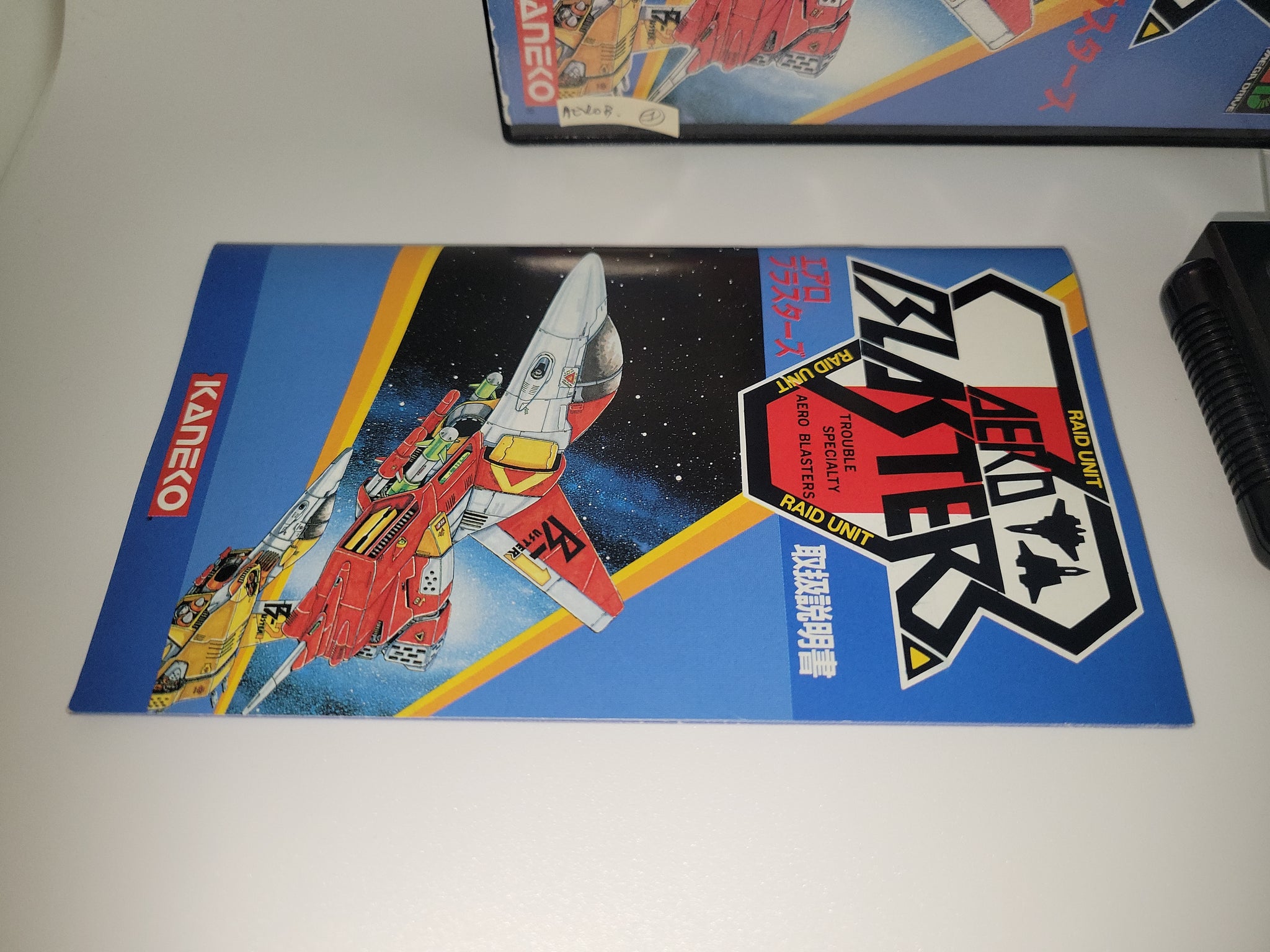 AERO BLASTERS RAID UNIT SEGA MEGADRIVE (MD) NTSC-JAPAN AERO BLASTERS RAID UNIT SEGA MEGADRIVE (MD) NTSC-JAPAN