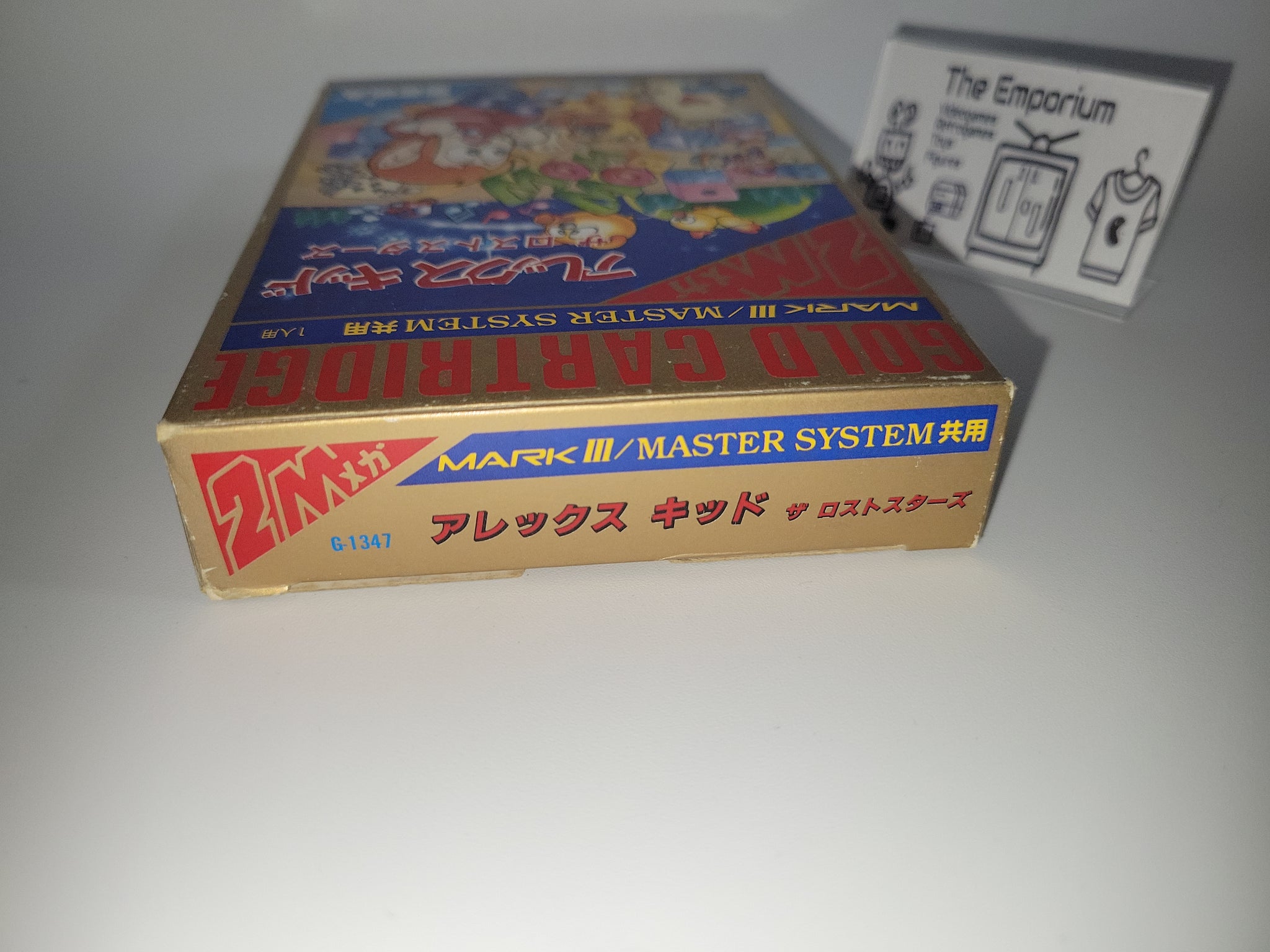 Alex Kidd The Lost Stars + boite Master System Sega Game Alex Kidd The Lost Stars + boite Master System Sega Game