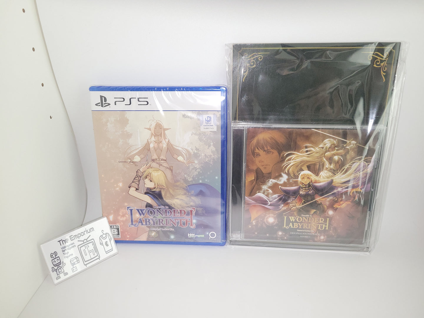 Record of Lodoss War: Deedlit in Wonder Labyrinth First Print Limited - Sony PS5 Playstation 5