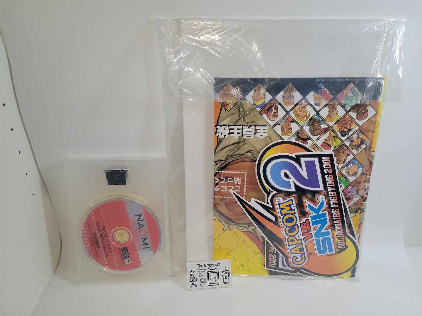 Capcom Vs. SNK 2 - Millionaire Fighting 2001 + artset (Gd-Rom + Dongle) - Arcade Pcb Printed Circuit Board