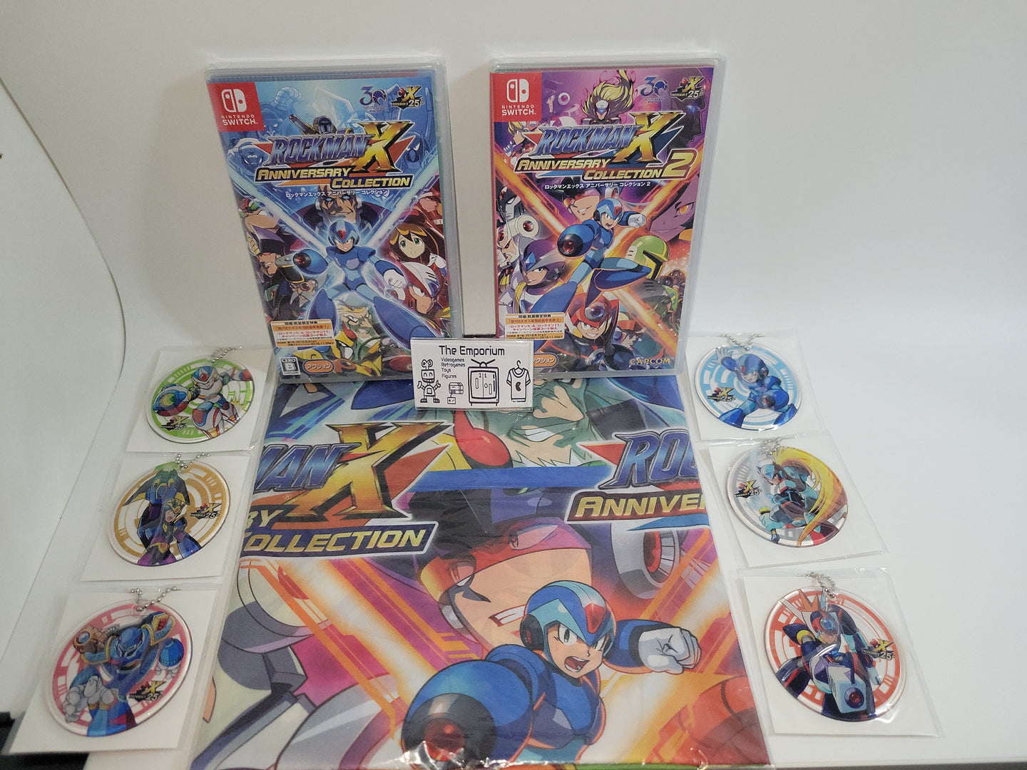 Rockman X Anniversary Collection 1+2 (e-capcom) - Nintendo Switch NSW