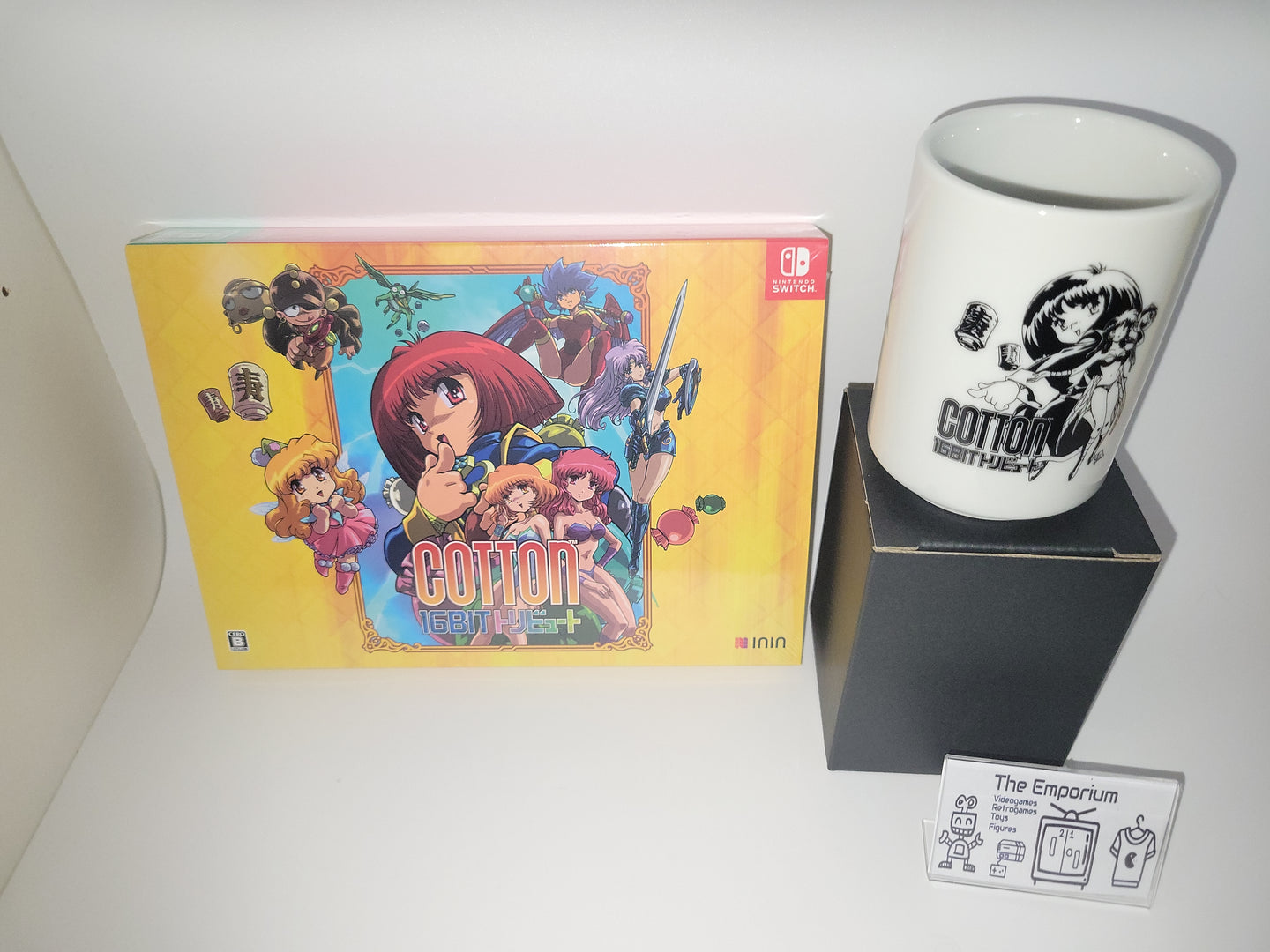 Cotton 16Bit Tribute Special Edition with TEA CUP - Nintendo Switch NSW