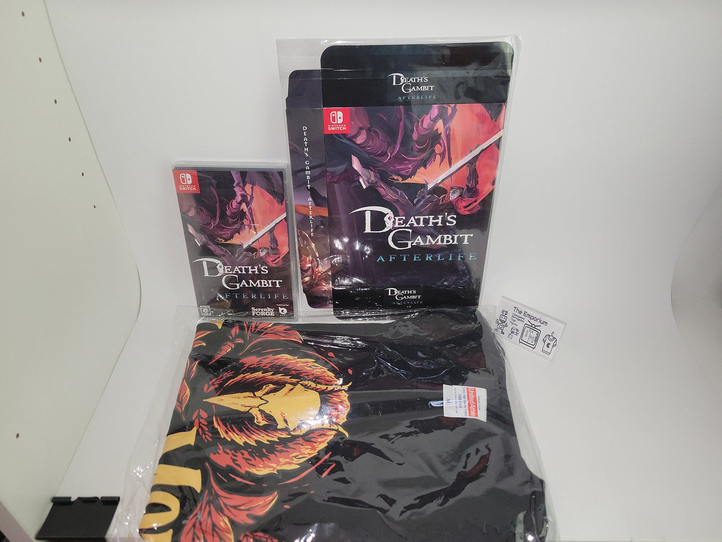 Death's Gambit: Afterlife Limited Edition with T-Shirt - Nintendo Switch NSW