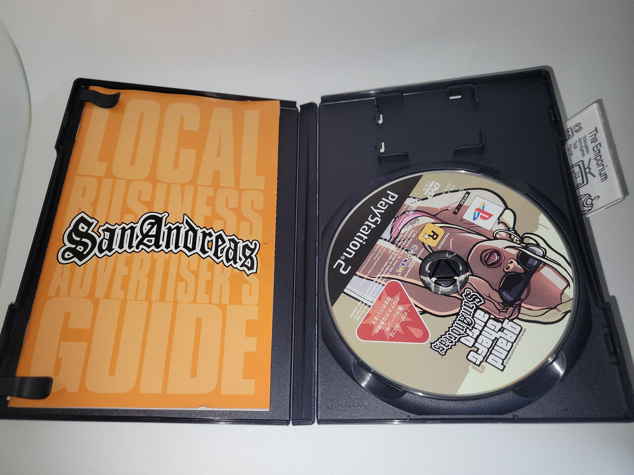 PS2 Grand Theft Auto San Andreas ( with manual ) for Sale in