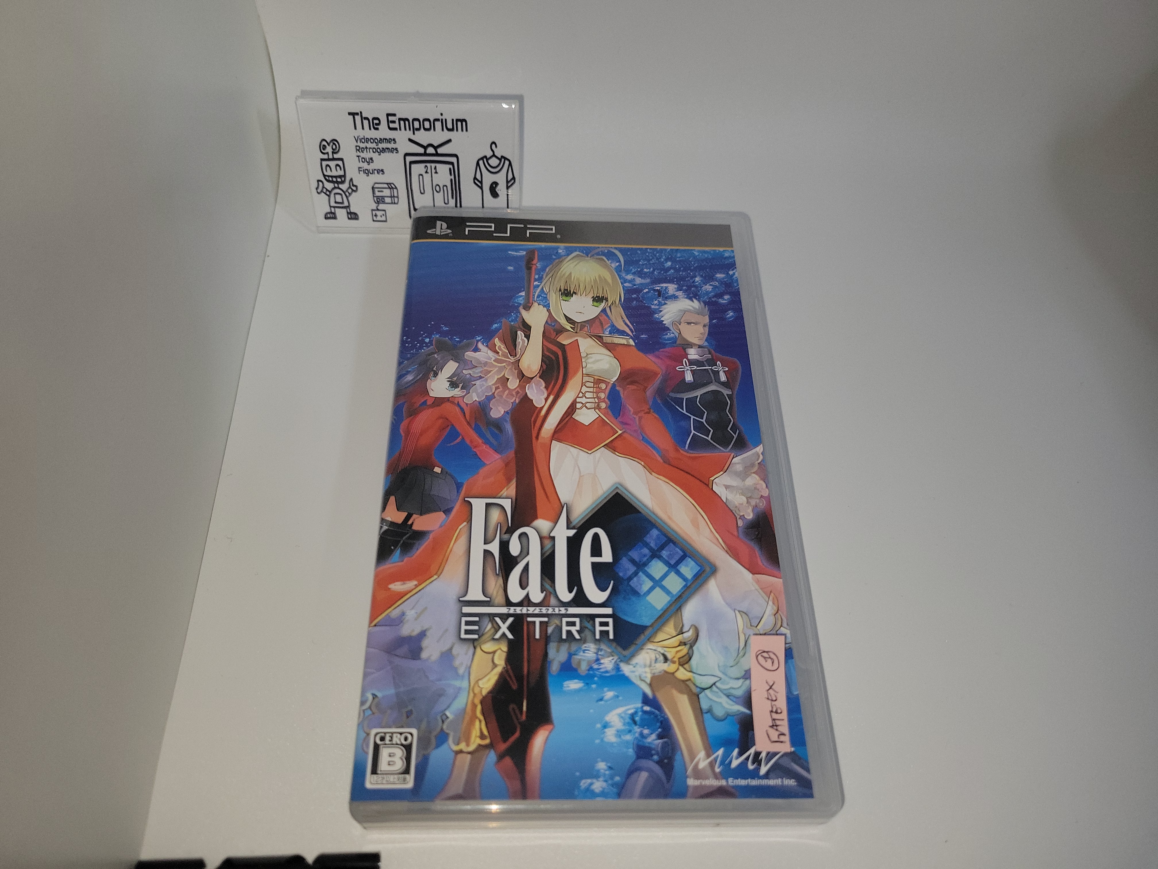 Fate/Extra - Sony PSP Playstation Portable – The Emporium RetroGames ...