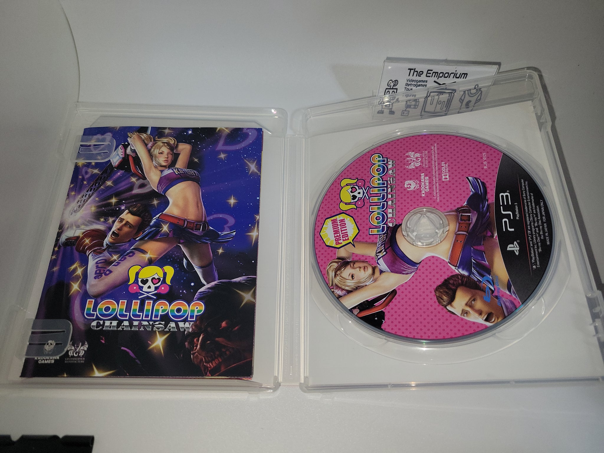 PlayStation 3 LOLLIPOP CHAINSAW Premium Edition PS3 Japanese version Video  Game 4582350660029