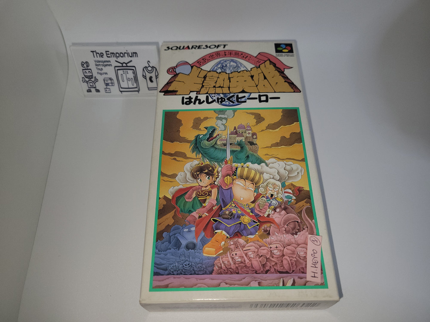 Hanjyuku Hero: Aah Sekai yo Hanjuku Nare - Nintendo Sfc Super Famicom