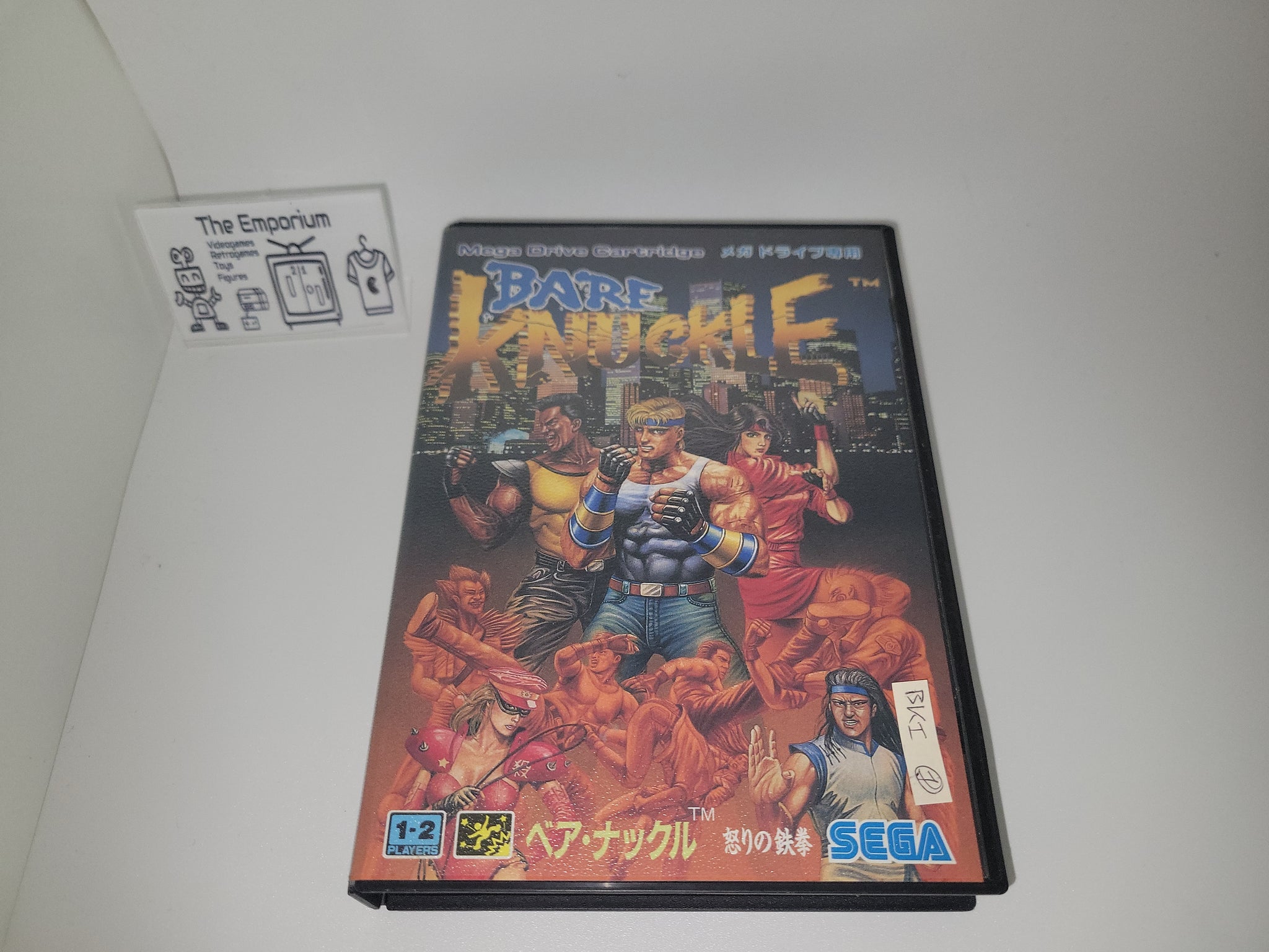 MDソフト】BARE KNUCKLE II ベアナックル2 SEGA セガ カセット ソフト