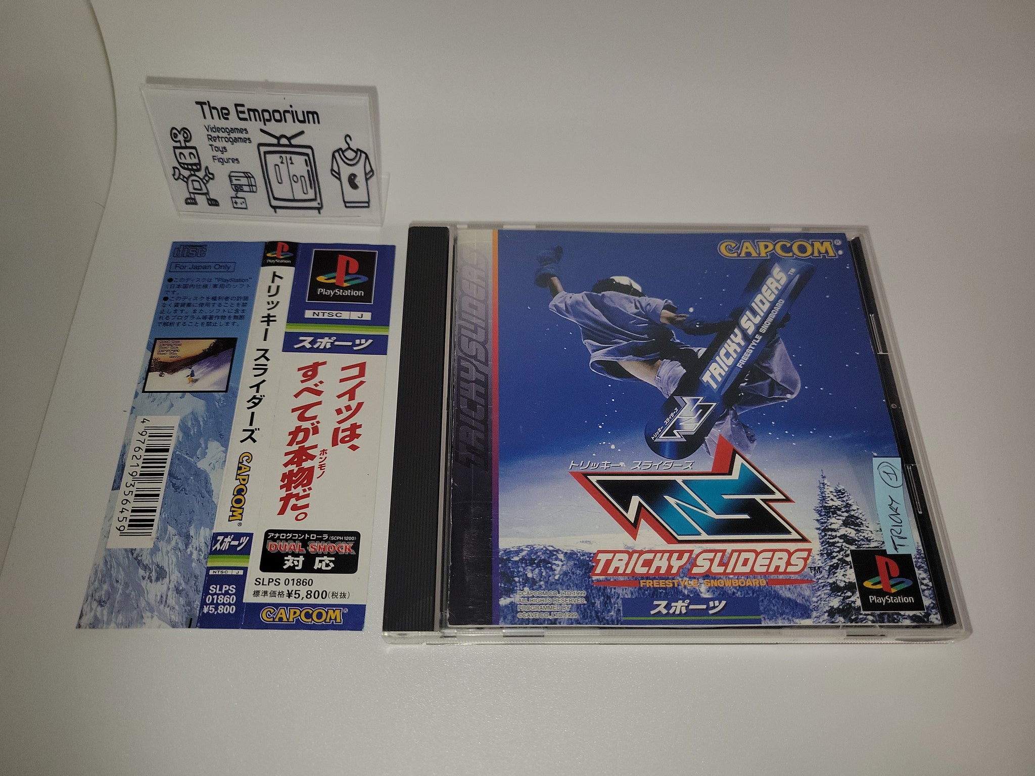 Tricky Sliders: Freestyle Snowboard - Sony PS1 Playstation – The