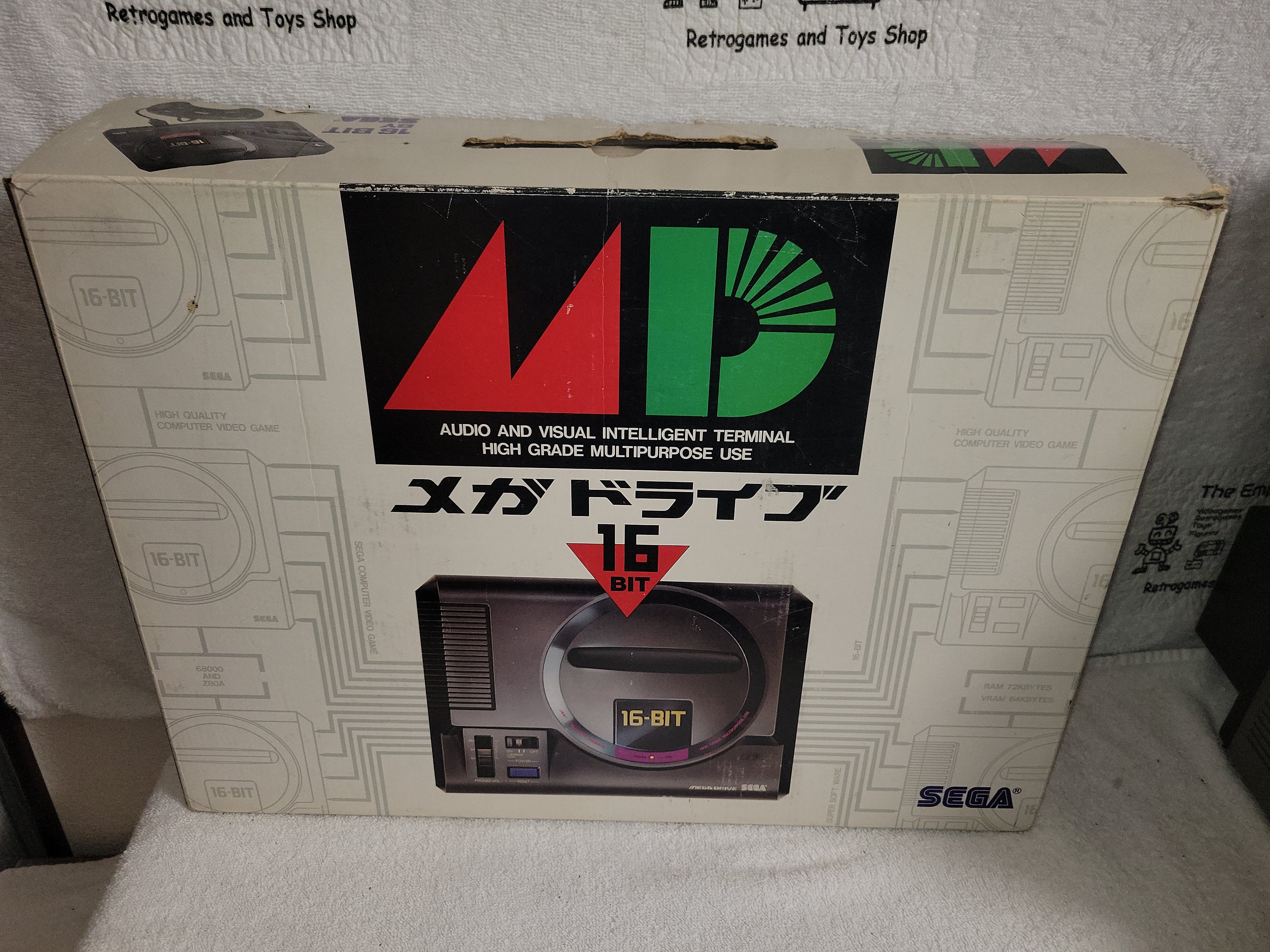 Sega MegaDrive Console - Sega MD MegaDrive – The Emporium RetroGames ...