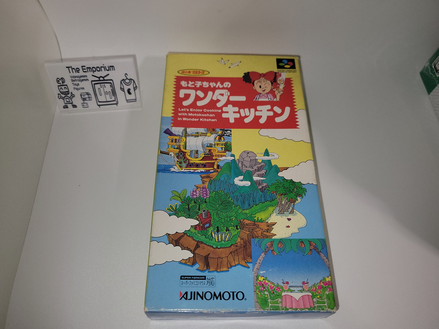 andrea - Motoko-chan no Wonder Kitchen - Nintendo Sfc Super Famicom