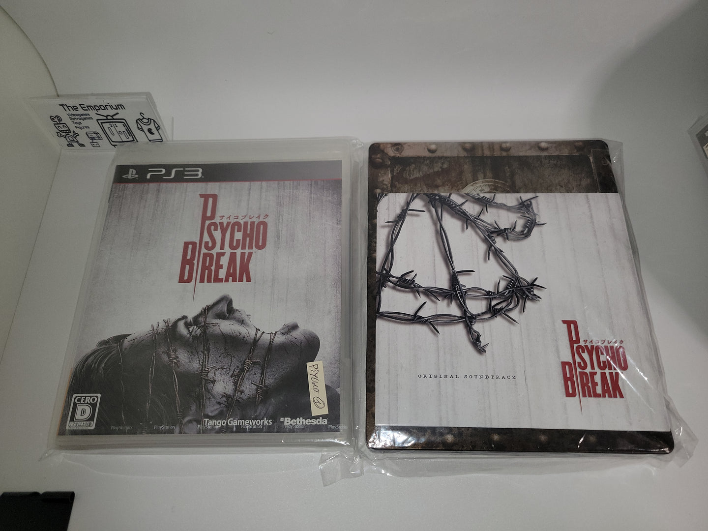 Psycho Break brand new + steelbook + cd soundtrack - Sony PS3 Playstation 3