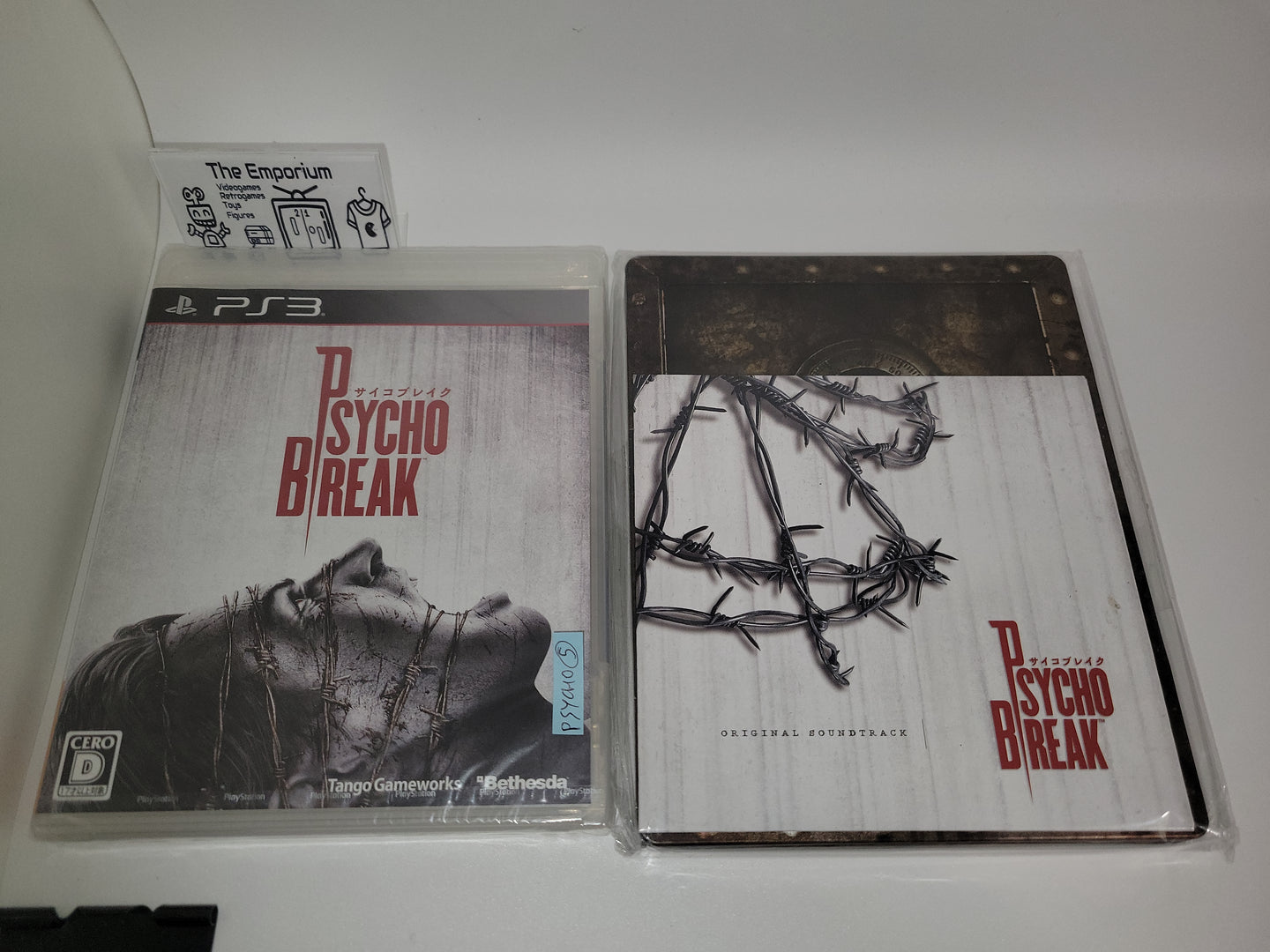 Psycho Break brand new + steelbook + cd soundtrack - Sony PS3 Playstation 3