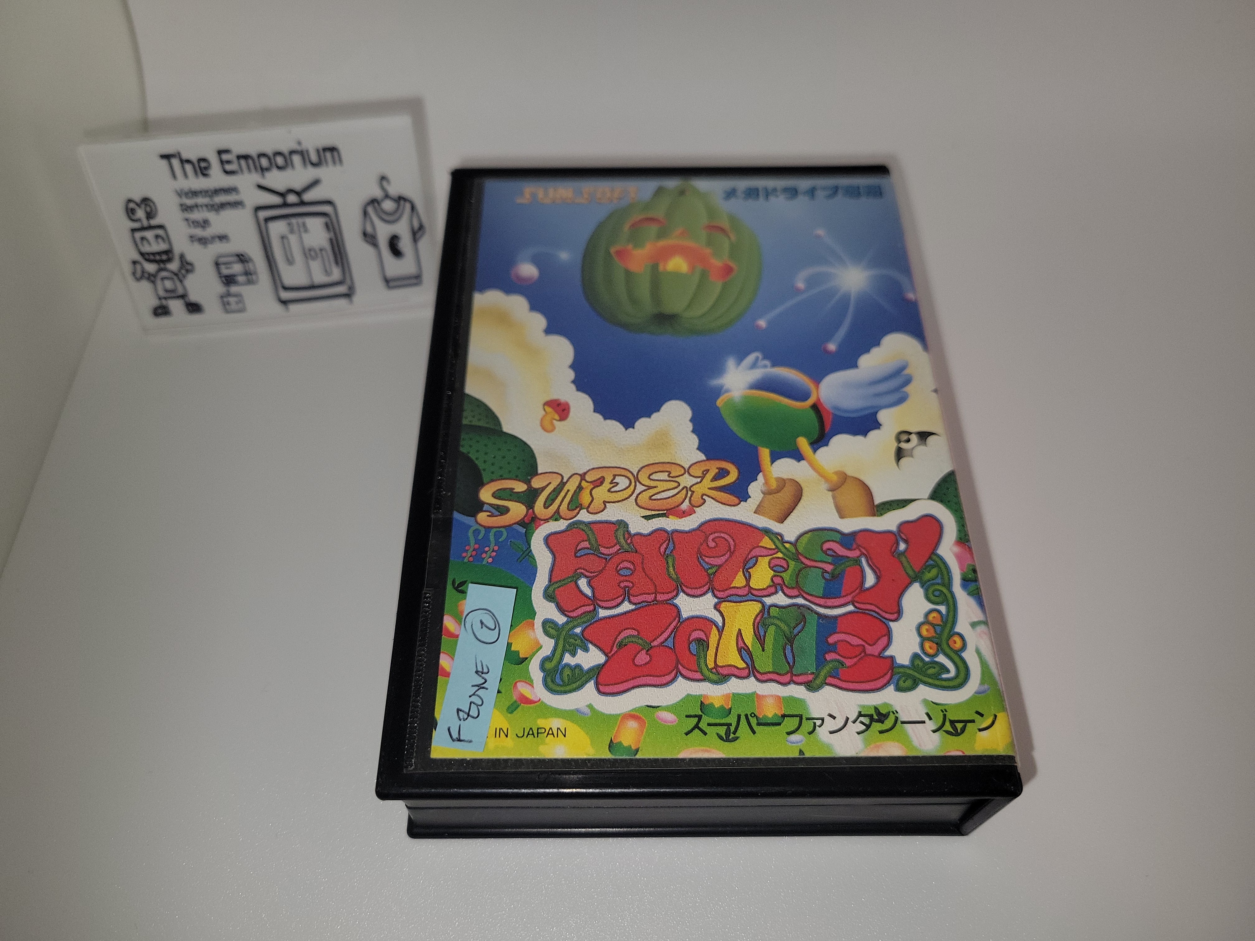 Jeu SEGA Megadrive Super Fantasy Zone - Version PAL - Édition 1993 Avec Manuel
