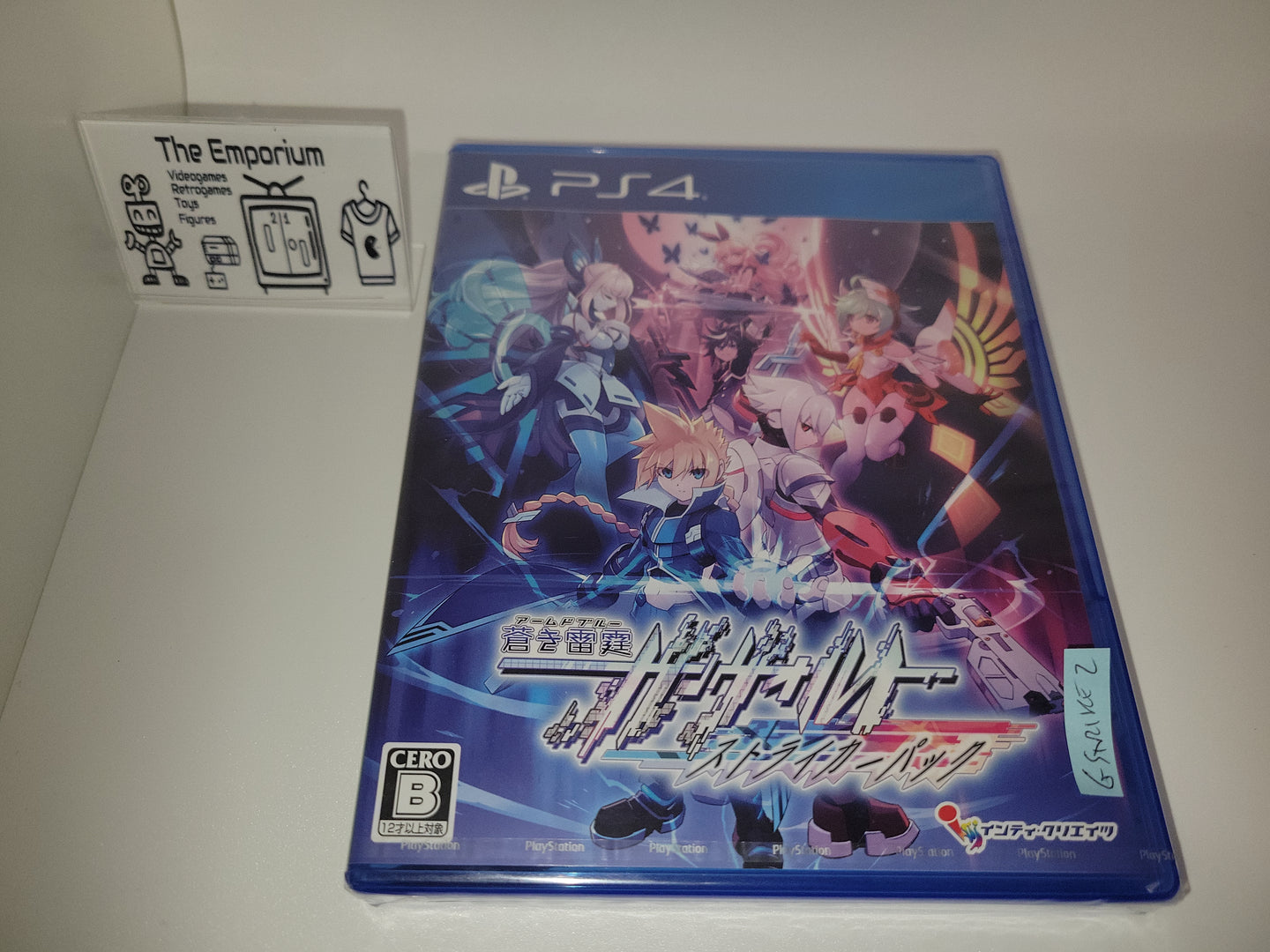 Azure Striker Gunvolt 3 Gibs +Bonus PS4 Japan Game In EN FR DE ES IT Azure Striker Gunvolt 3 Gibs +Bonus PS4 Japan Game In EN FR DE ES IT