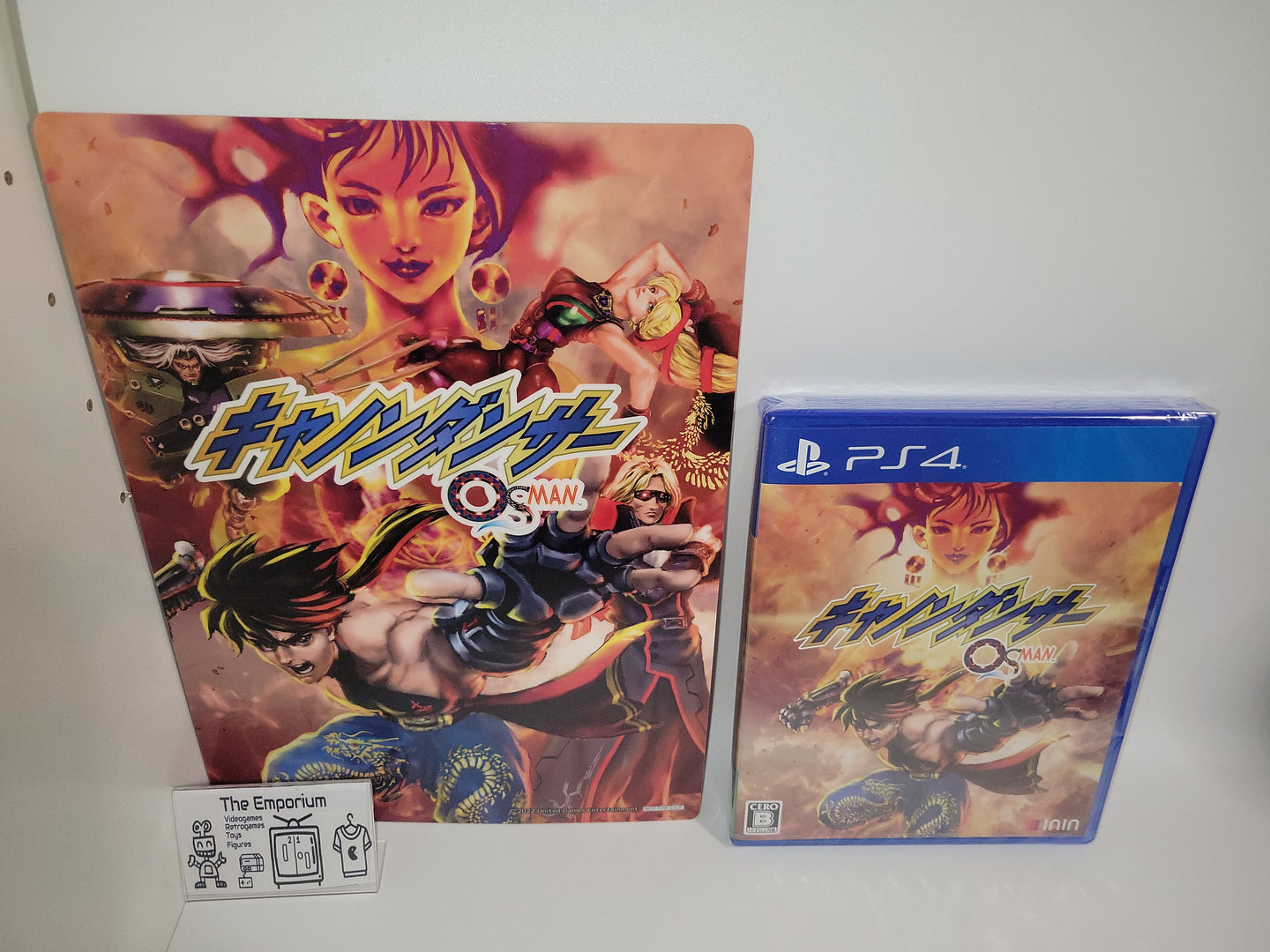 Cannon Dancer OSMAN Regular edition + Shitajiki - Sony PS4 Playstation 4
